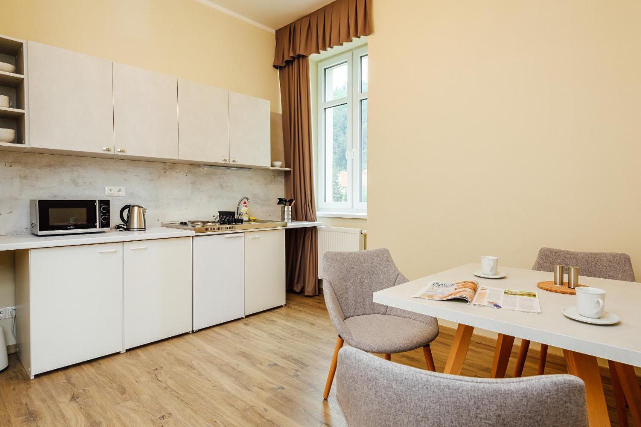 Apartmanovy Dom Grand - Contactless Check In เตรนชิอาสกี เตปลิตเซ ภายนอก รูปภาพ